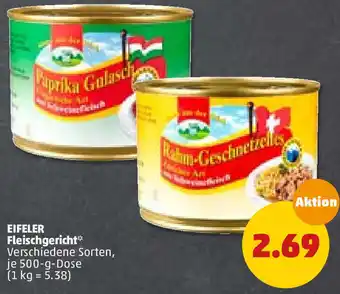 PENNY Eifeler Fleischgericht 500g Dose Angebot