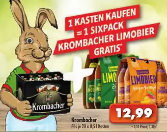 Lösch Depot Krombacher Pils 20x0,5L Kasten Angebot