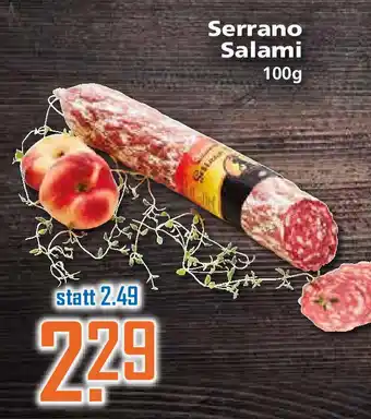 Klaas und Kock Serrano Salami 100g Angebot