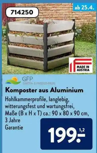 Aldi Süd Gfp Komposter Aus Aluminium Angebot