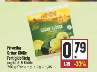 Edeka Friweika Grüne Klöße Fertigkloßteig Angebot