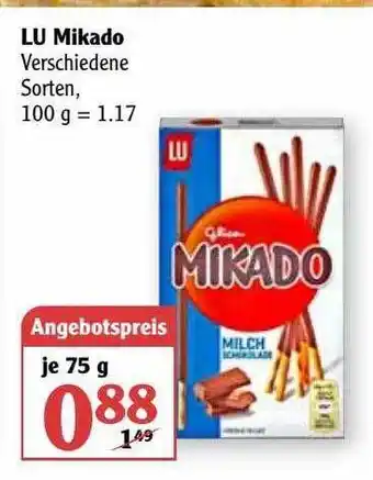 Globus Lu Mikado Angebot