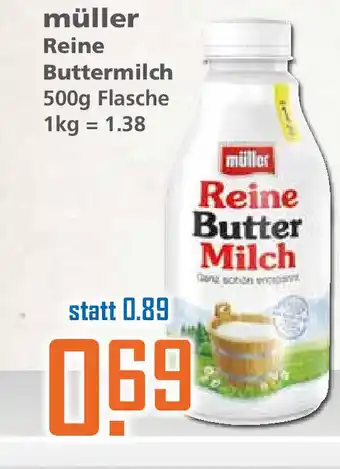 Klaas und Kock Müller Reine Buttermilch 500g Angebot