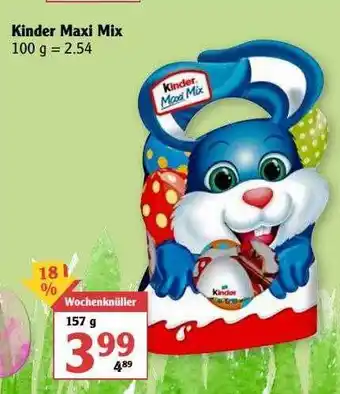 Globus Kinder Maxi Mix Angebot