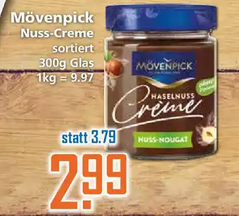 Klaas und Kock Mövenpick Nuss-Creme 300g Glas Angebot