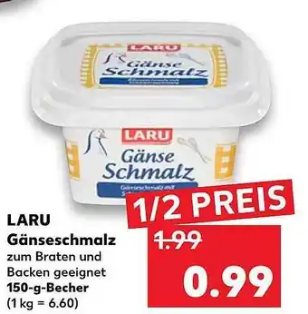 Kaufland Laru Gänseschmalz Angebot