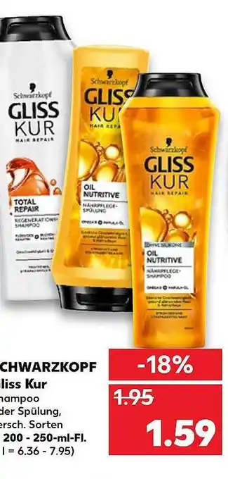 Kaufland Chwarzkopf Liss Kur Angebot