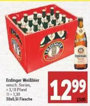 Marktkauf Erdinger Weißbier Angebot