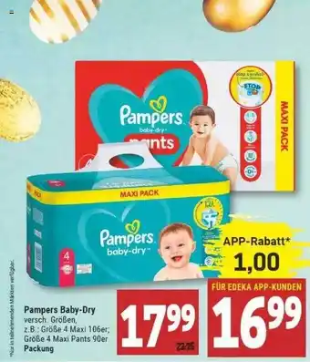 Marktkauf Pampers Baby-dry Angebot