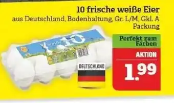 Marktkauf 10 Frische Weiße Eier Angebot