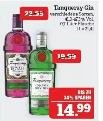 Marktkauf Tanqueray Gin Angebot