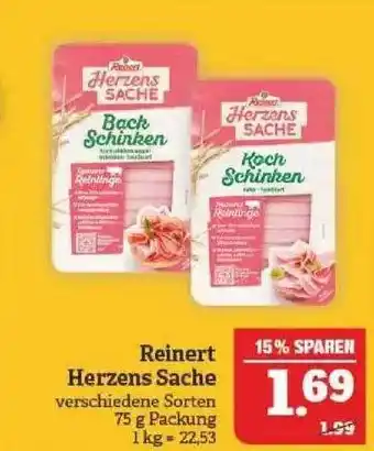 Marktkauf Reinert Herzens Sache Angebot