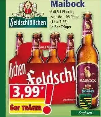 Norma Feldschlößchen Maibock Angebot