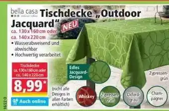 Norma Bella Casa Tischdecke „outdoor Jacquard“ Angebot