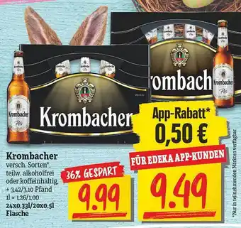 NP Discount Krombacher Angebot