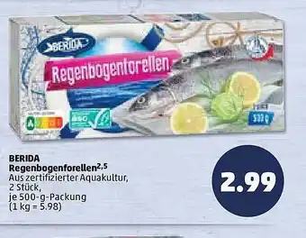 PENNY Berida Regenbogenforellen Angebot