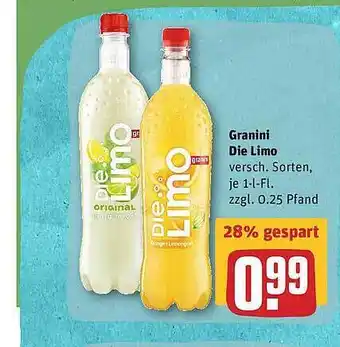 REWE Granini Die Limo Angebot