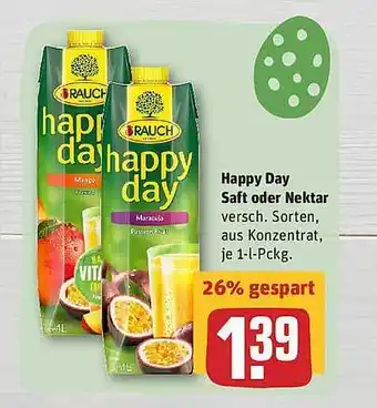 REWE Happy Day Saft Oder Nektar Angebot