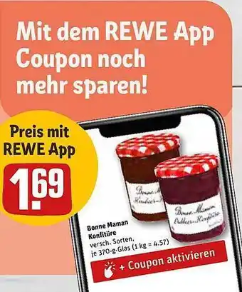 REWE Kaufpark Bonne Maman Konfitüre Angebot