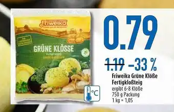 diska Friweika Grüne Klöße Fertigkloßteig Angebot