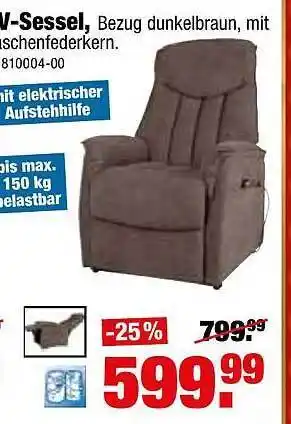 SB Lagerkauf Tv-sessel Angebot