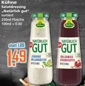 Klaas und Kock Kühne Salatdressing ,,Natürlich gut" 250ml Angebot