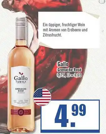 Zisch Gallo Grenache Rosé Angebot