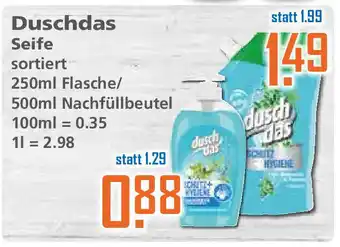 Klaas und Kock Duschdas Seife 250ml/500ml Angebot