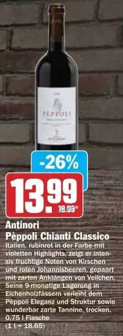 dodenhof Antinori Pèppoli Chianti Classico Angebot