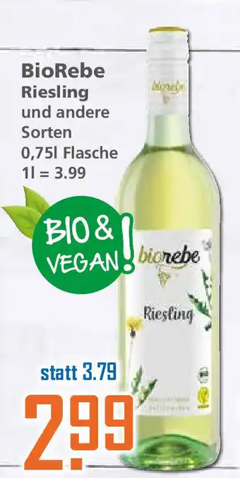 Klaas und Kock BioRebe Riesling 0,75L Angebot