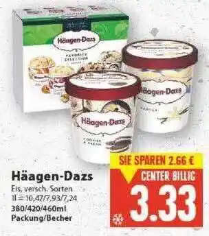 E-Center Häagen-dazs Angebot