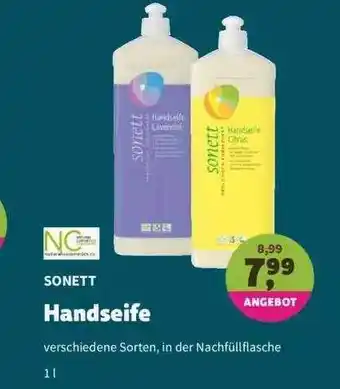 Denns BioMarkt Sonett Handseife Angebot