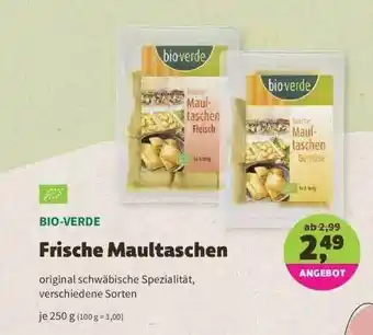 Denns BioMarkt Bio-verde Frische Maultaschen Angebot