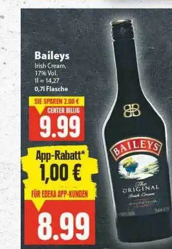 E-Center Baileys Irish Cream Angebot