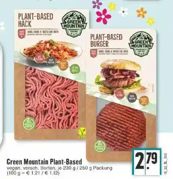 Edeka Green Mountain Plant-based Angebot