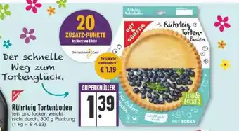 Edeka Gut & Günstig Rührteig Tortenboden Angebot