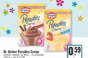 Edeka Dr. Oetker Paradies Creme Angebot