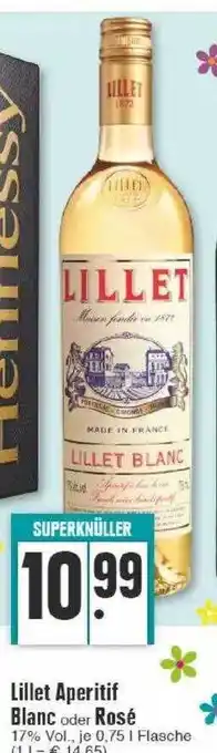 Edeka Lillet Aperitif Blanc Oder Rosé Angebot