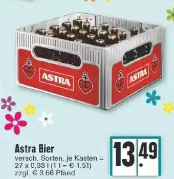 Edeka Astra Bier Angebot