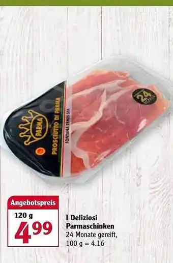 Globus L Deliziosi Parmaschinken Angebot