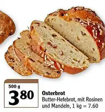 Globus Osterbrot Angebot