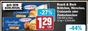 Hit Knack & Back Brötchen, Hörnchen, Croissants Oder Zimtschnecken Angebot