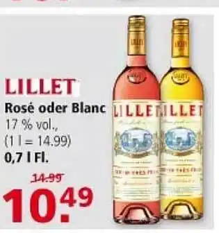 Multi Markt Lillet Rosé Oder Blanc Angebot