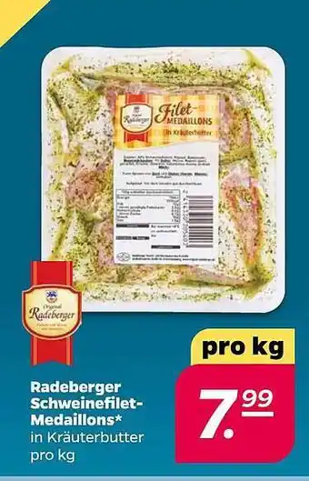 NETTO Radeberger Schweinefilet-medaillons Angebot