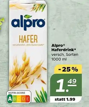 NETTO Alpro Haferdrink Angebot