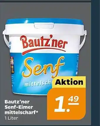 NETTO Bautz'ner Senf-eimer Mittelscharf Angebot