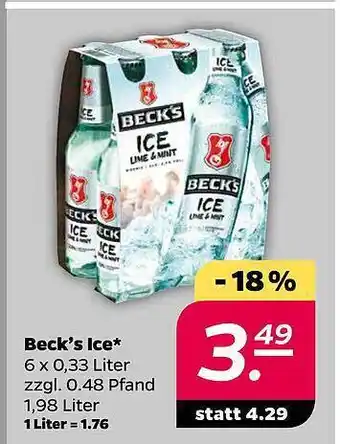 NETTO Beck's Ice Angebot