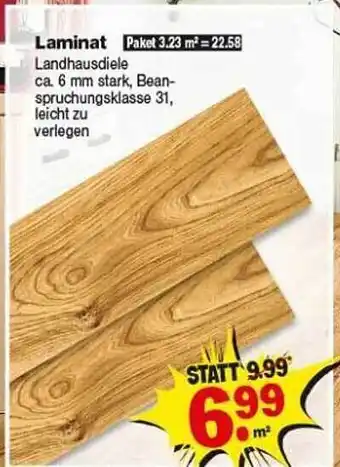 Repo Markt Laminat Angebot