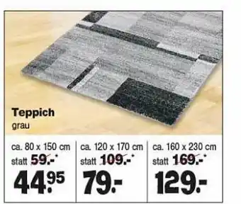 Repo Markt Teppich Angebot