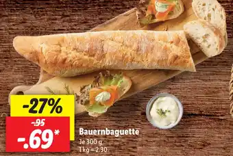 Lidl Bauernbaguette 300g Angebot